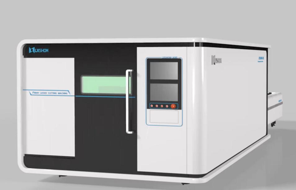 領(lǐng)秀激光大功率金屬光纖激光切割機LXF3015G演示視頻